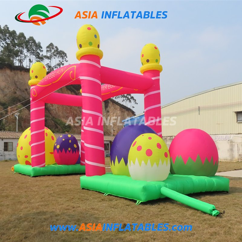 Advertising Welcome Inflatable Gate Arch with LED Lighting for Outdoor Event Decoration