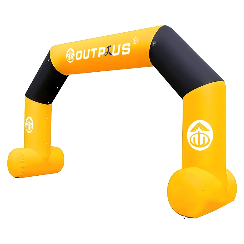 Heavy Duty PVC Inflatable Archway Custom Logo for Sports Events Sponsorship Advertising Arch