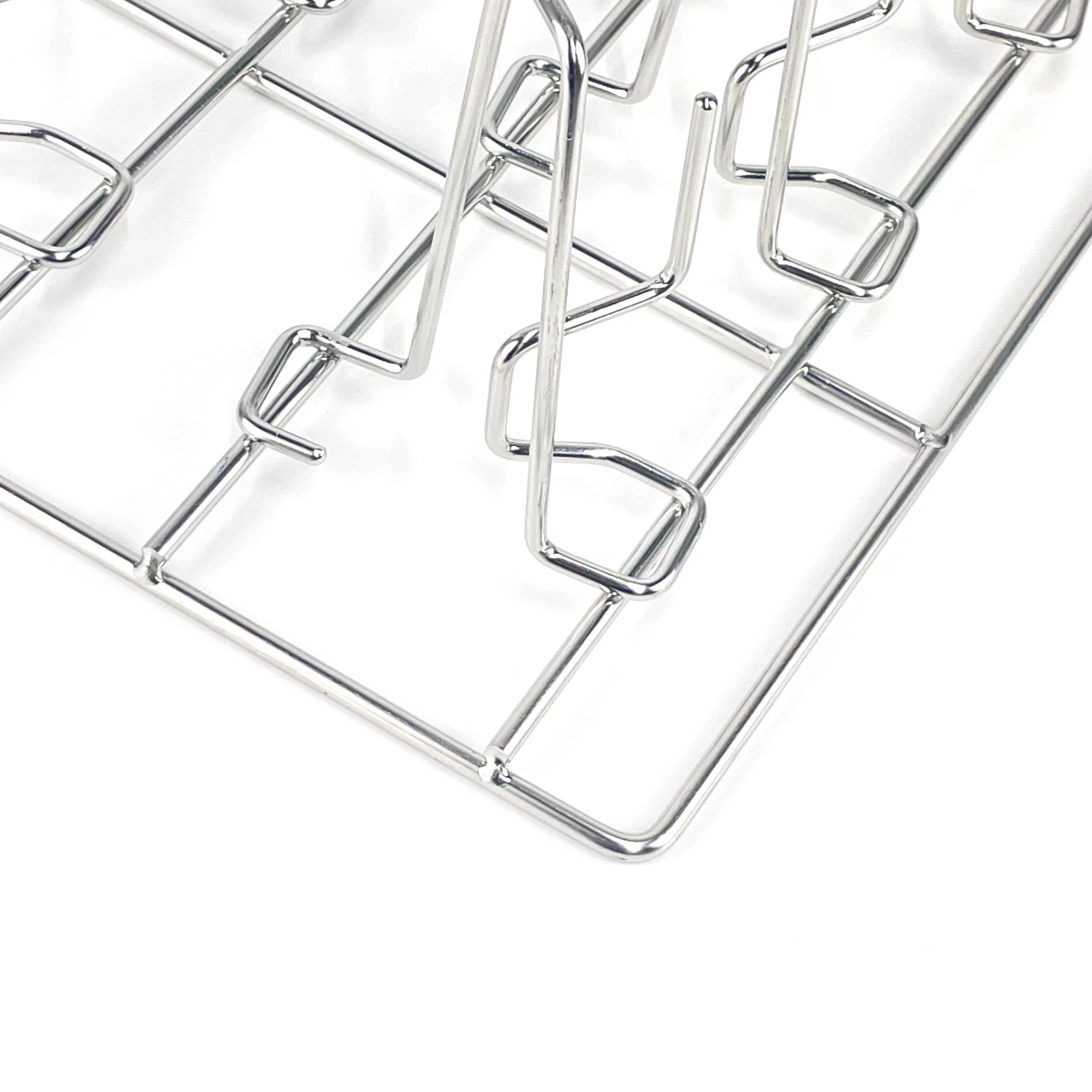 OEM ODM Food Grade Stainless Steel Oven Roasting Rack for Chicken, Duck and Beef Cooking, Commercial Kitchen Oven Inner Rack Replacement