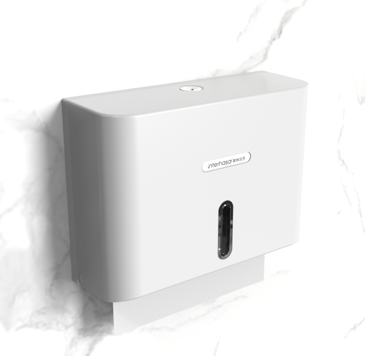 Large Capacity Commercial Paper Towel Dispenser, Holds 400 C-Fold Towels, Rustproof for Commercial Use