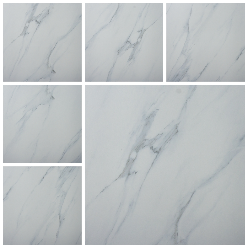 Керамогранит Dubai Noble White Carrara 600x600 мм