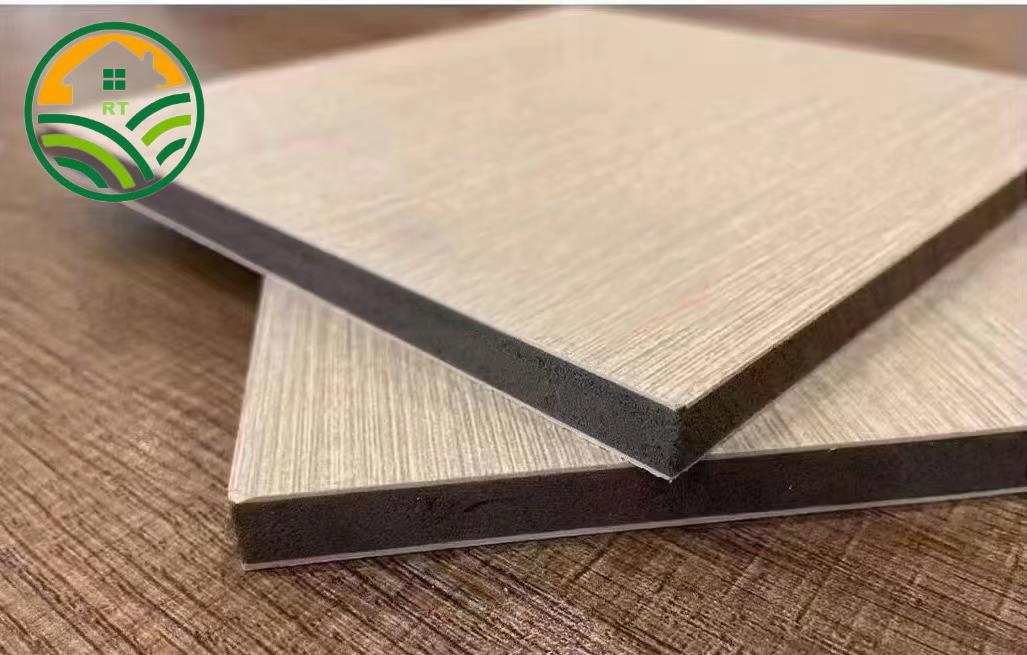 Bamboo Charcoal Board Wooden Grain PVC Marble Sheet for Decoration Wall panel