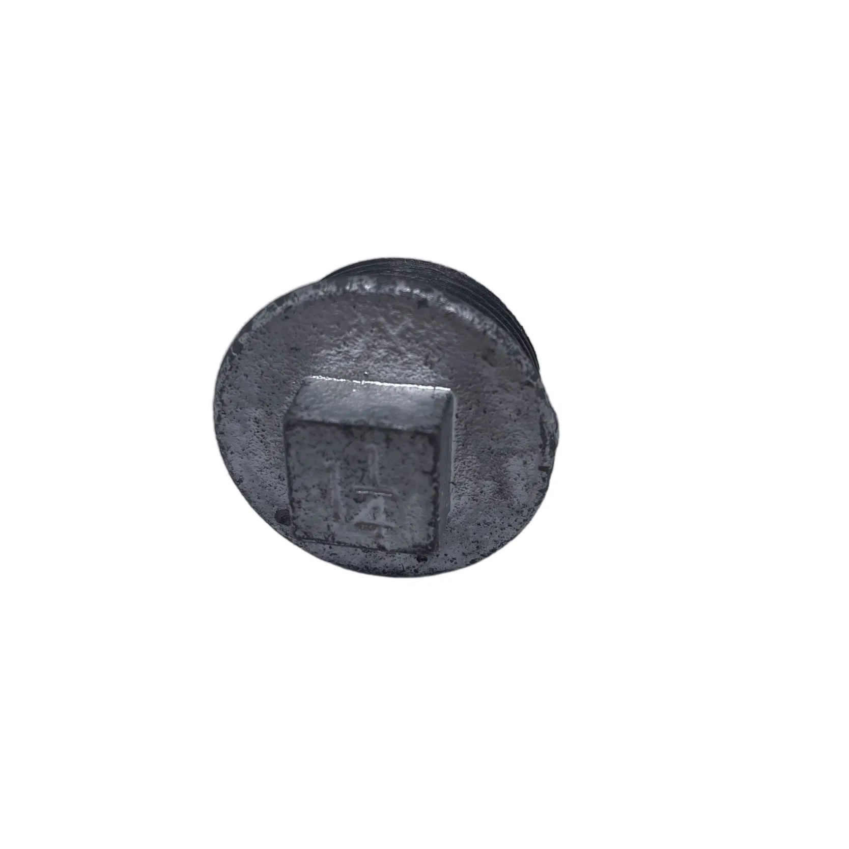Steel Galvanized Pipe Fittings Explosion-Proof Round Head Screw Plug for Fire Pipe System