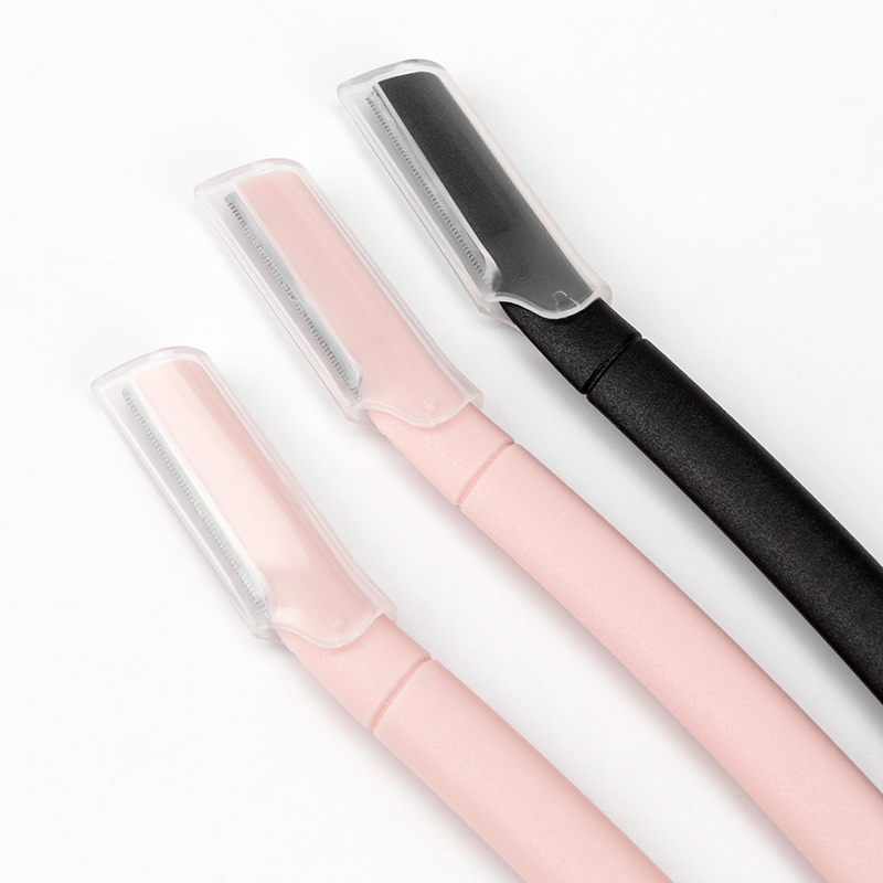 Compact Stainless Steel Women's High-Performance Eyebrow Shaver