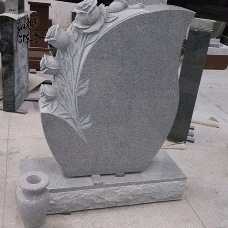 Poland Natural Stone Cemetery Headstone Price Black Granite Cross Tombstone Grave Monument Manufacturer