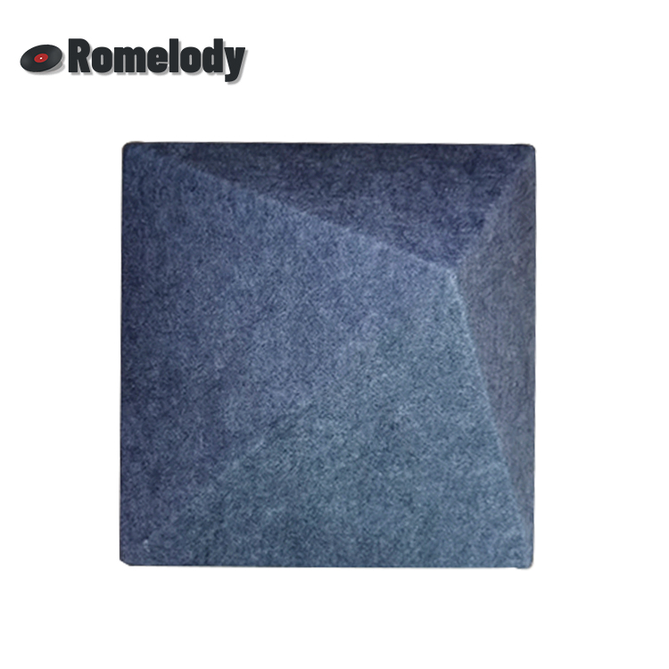 Factory Wholesale Custom Home Theater 3dwall Panel Decorative Pet Felt Sound-Absorbing Panel