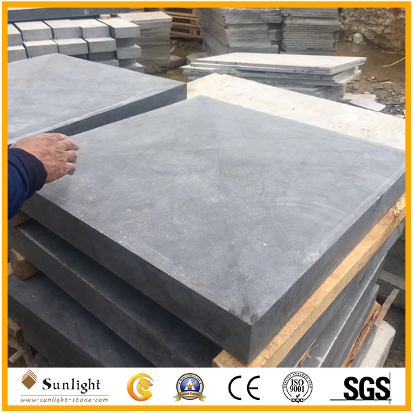 Honed/Acid Washed Bluestone Blue Limestone for Swimming Pool/Kerbstone/Flooring