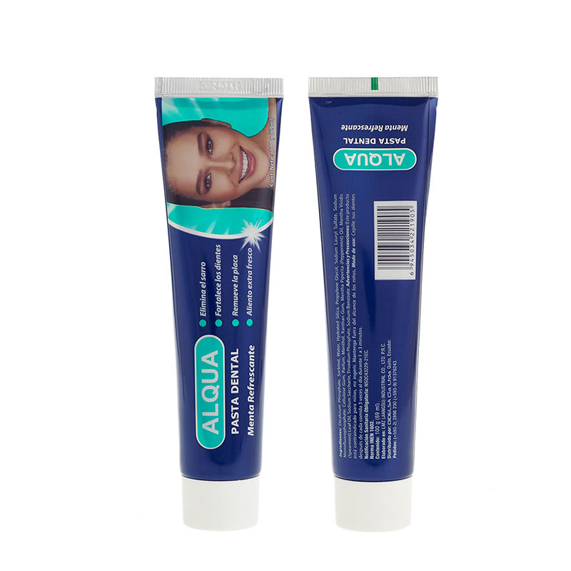 OEM Branded Plaque Stain Removal Fresh Breath Home Mint Formula Toothpaste Without Fluoride