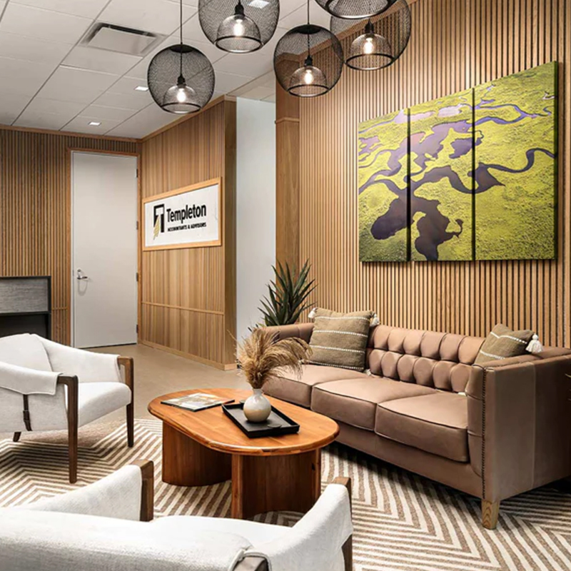 Decorative Acoustic Slat Wall Panel for Modern Interiors