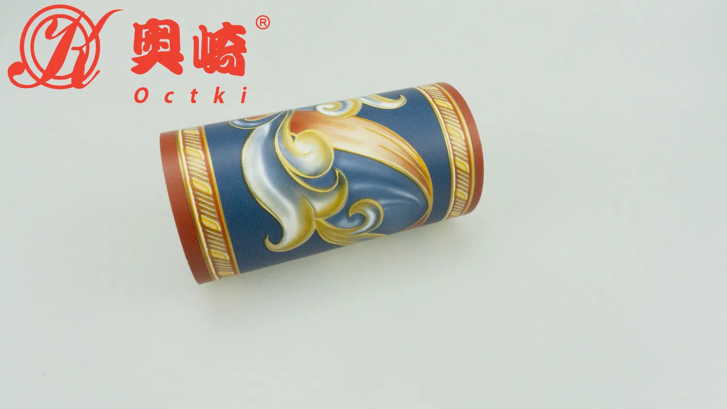 Wholesale Factory Direct Selling Blue Patterns PVC Self-Adhesive Wall Border Wall Paper