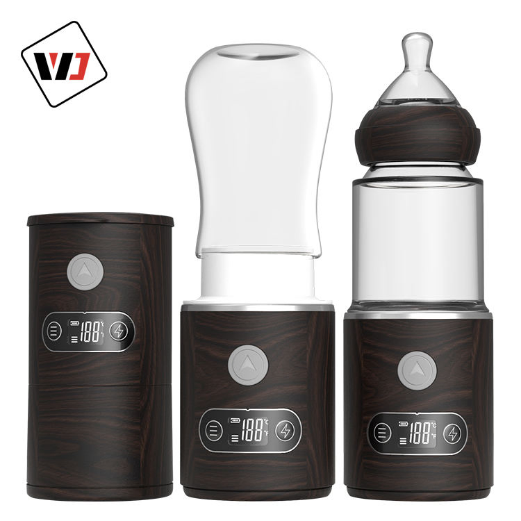2023 Portable USB Rechargeable Baby Feeding Bottle Milk Warmer
