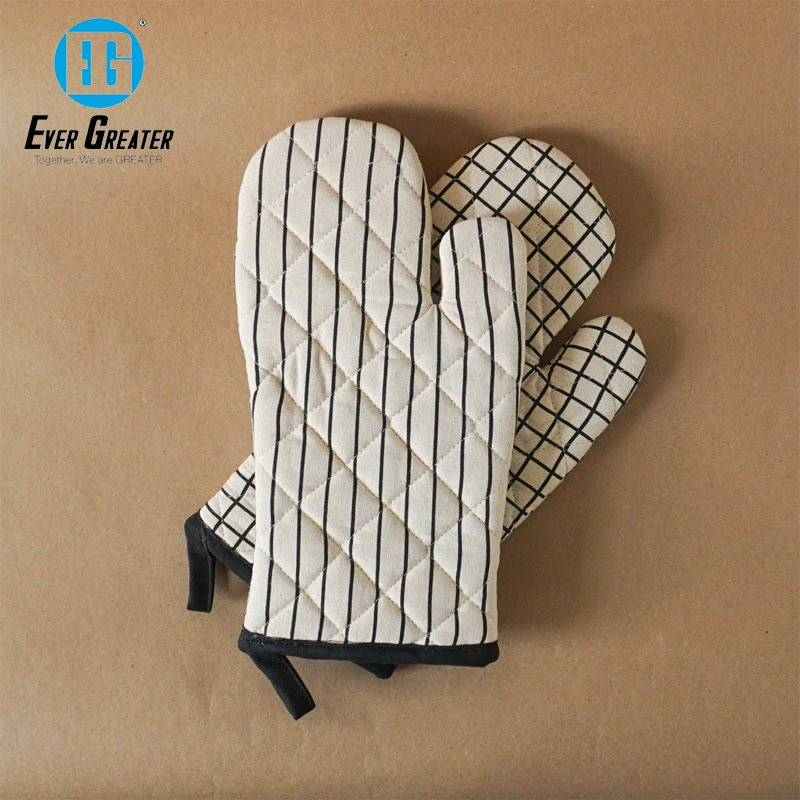 Custom Print Premium Oven Mitts Cotton Oven Mitts for Kitchen Personalized Heat Resistant Cooking Gloves