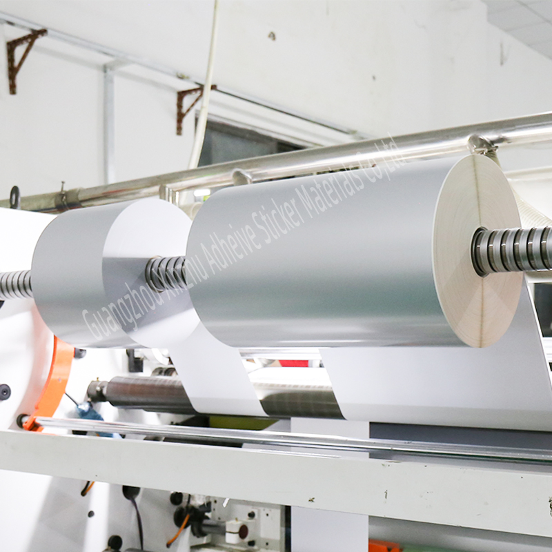 Custom Matte Silver Pet Electrical Sticker Roll Printing Self Adhesive Material Product Labels for Solar Panels