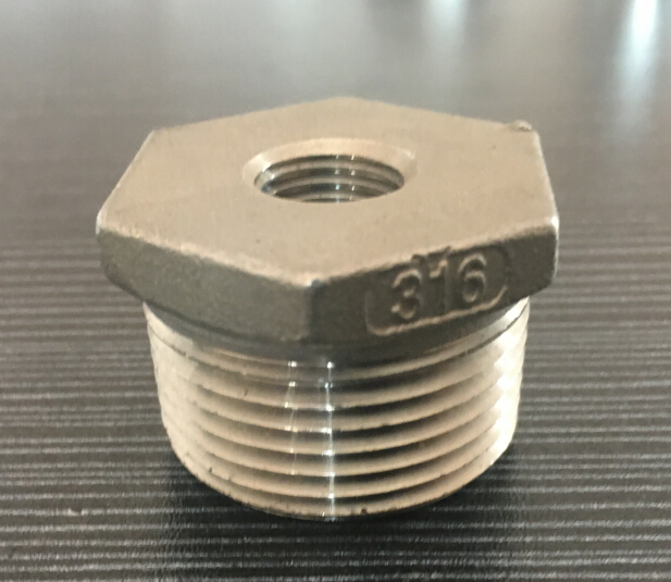 Stainless Steel Female Male Hexagonal Head Thread Bushing
