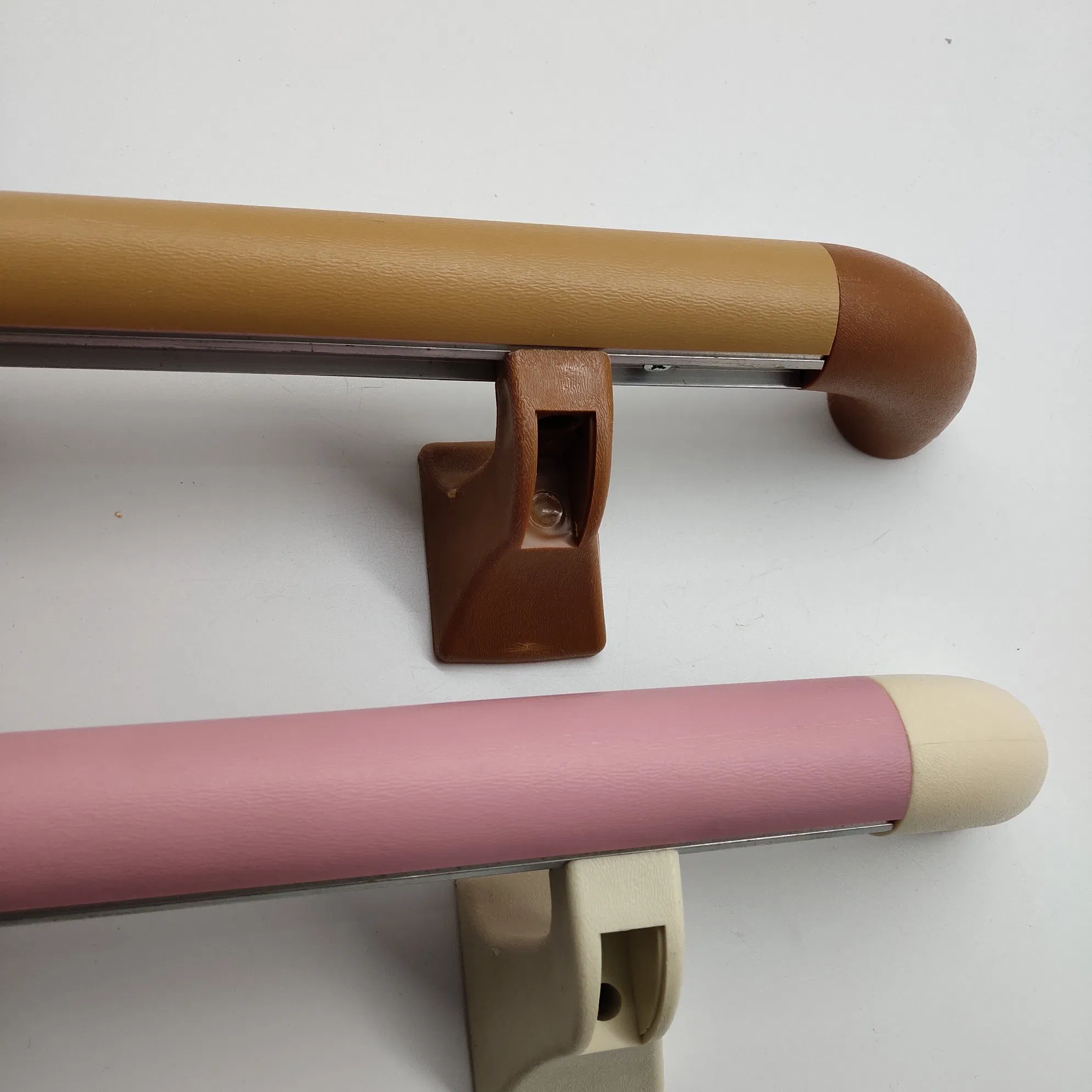 Corridor PVC and Aluminum Wall Hospital Handrail for Elderly