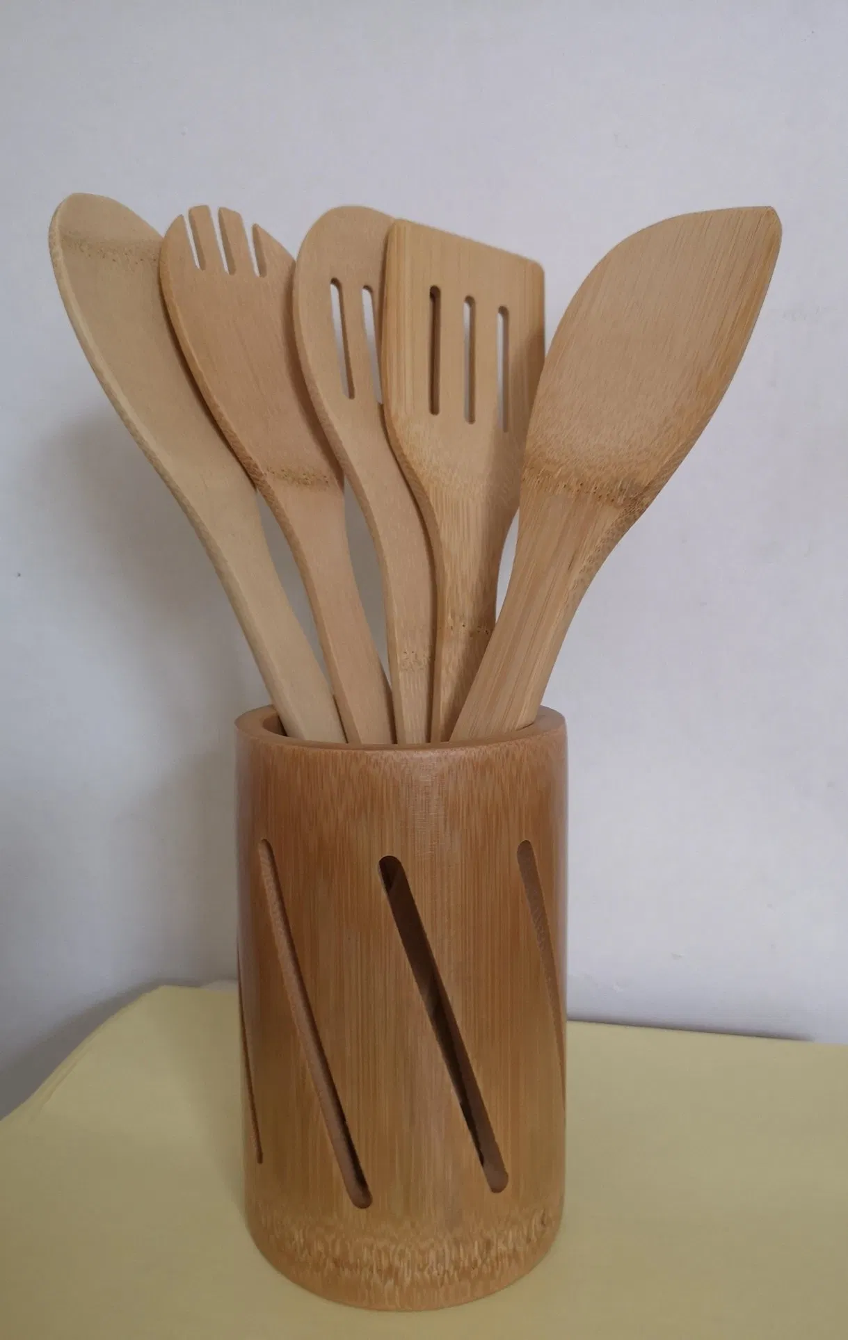 Eco-Friendly Bamboo Cooking Spoon for Healthy Meal Preparation