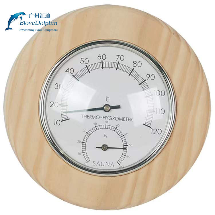 High Quality New Sauna Accessories Sauna Hygrometer Wood Sauna Thermometer Hygrometer