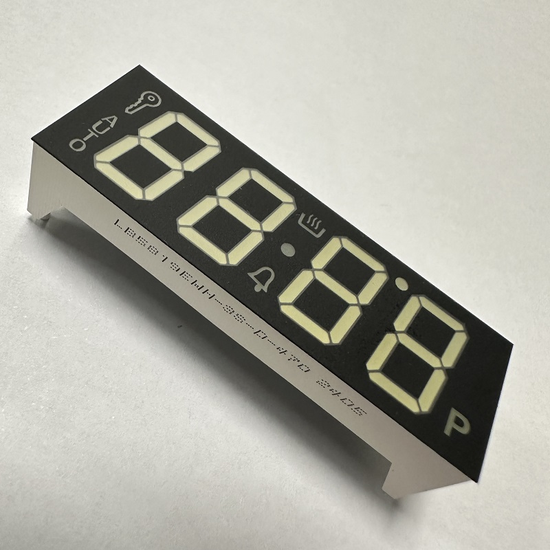White LED Display 7 Segment 4 Digit for Oven 58.2*19mm