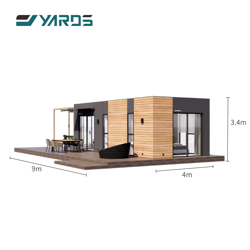 Prefab Modular House Camping Capsule Container Home Folding Tiny Capsule House