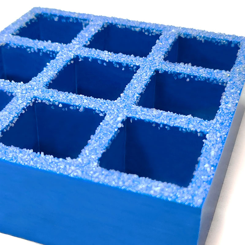 Molded Pultruded Composite Gfrp Fiberglass Glass Fiber Reinforced Plastic Compression Chemical Plant Offshore Platform Wastewater Treatment Grating