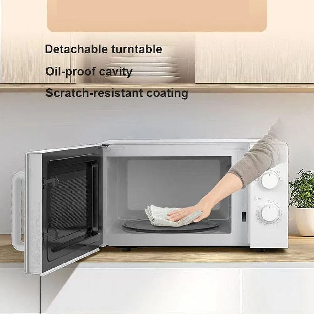 Commercial Restaurant 20L White Hot Air Convection Electric Microwave Vacuum Oven