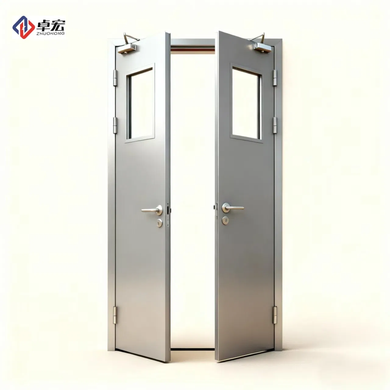 UL Certified Steel Fire Door with Field-Assembled Frame