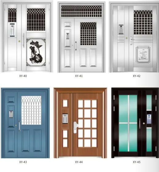 Custom Fd60 Fireproof Steel Security Doors for Schools: Termite & Moisture Resistant