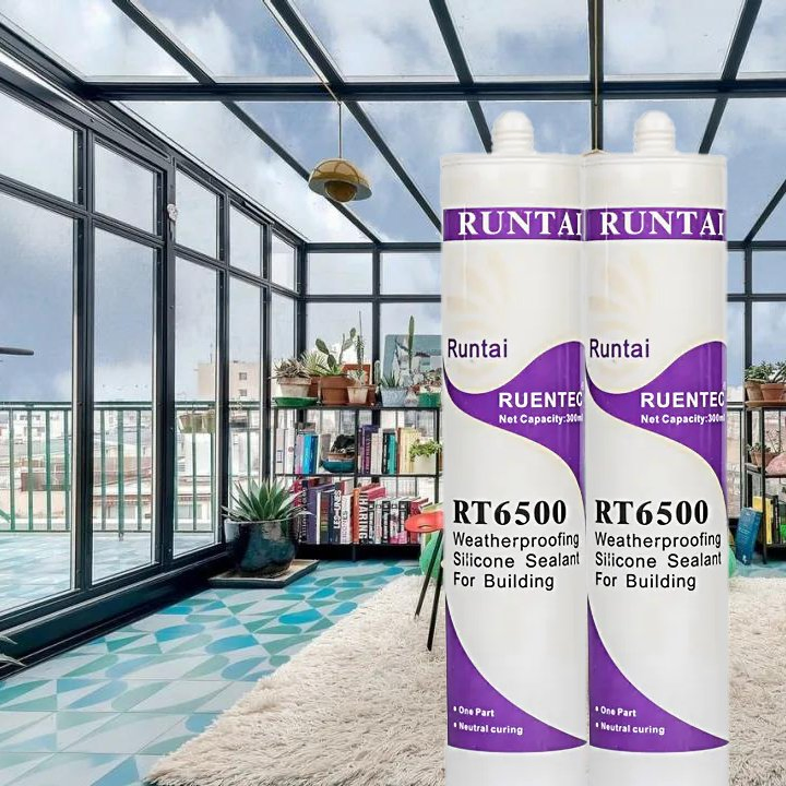Weatherproof Outdoor Clear Transparent Color 100% Structural Silicone Sealant for Bathroom Windows Aquarium Glass Wood