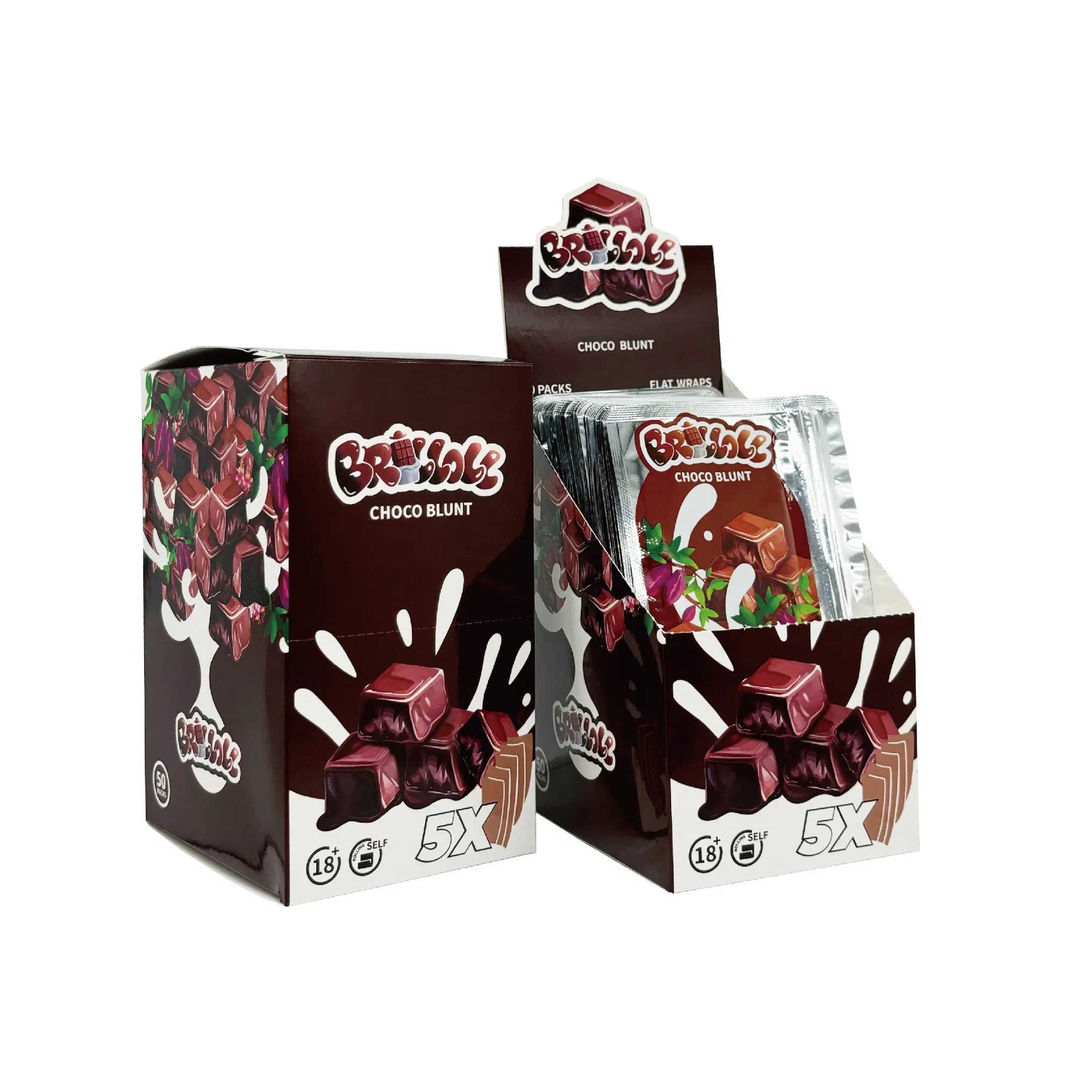 Windproof Flavor Rolling Cigar Paper King Size Flat Wraps Paper Smoking