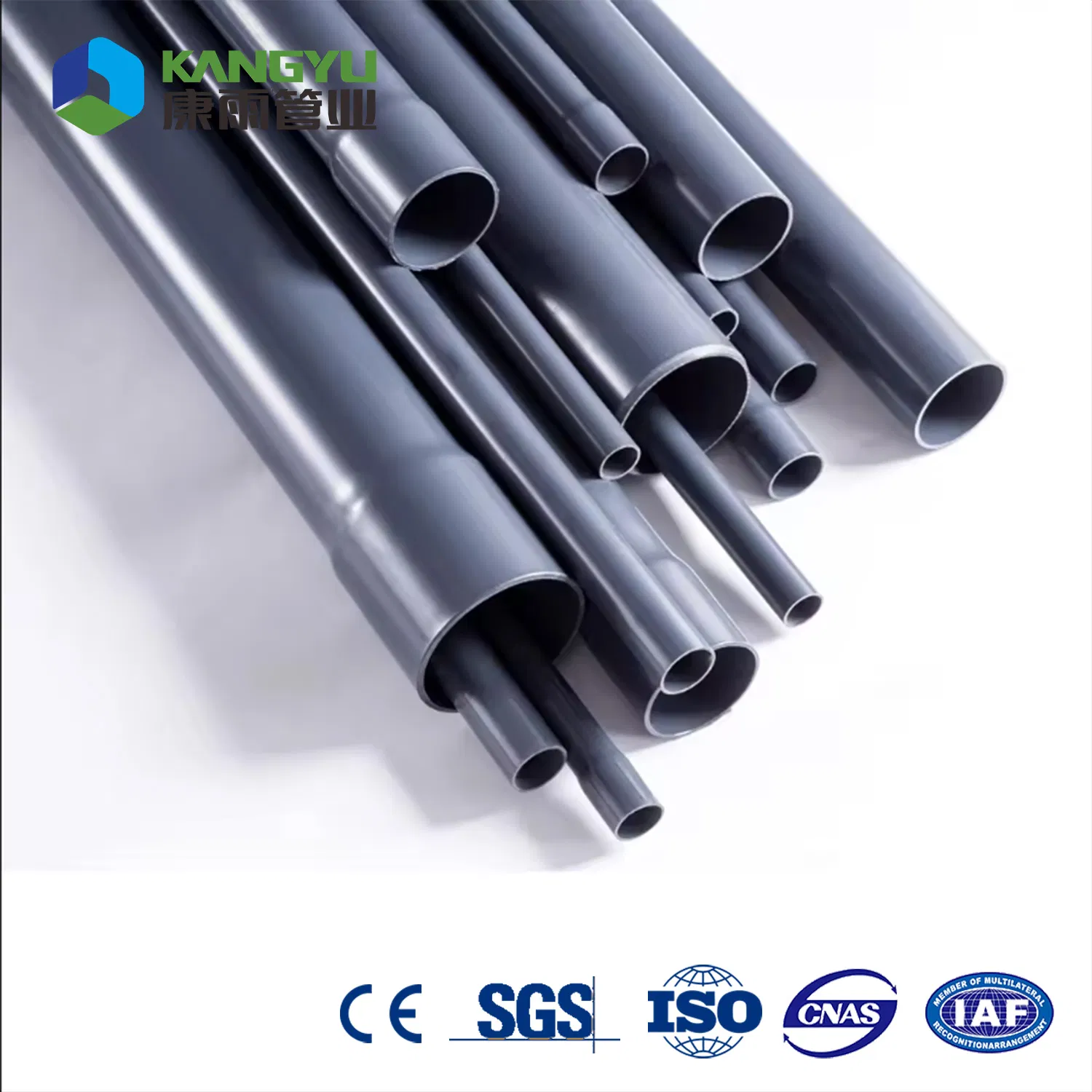 HDPE Pipe Tube Plastic PVC Pipe Water Supply Pipe