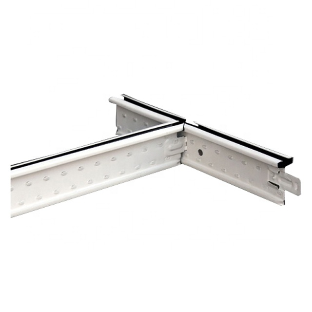 False Suspended Galvanized Ceiling T Grid Components Paint Keel Mineral Fiber Board