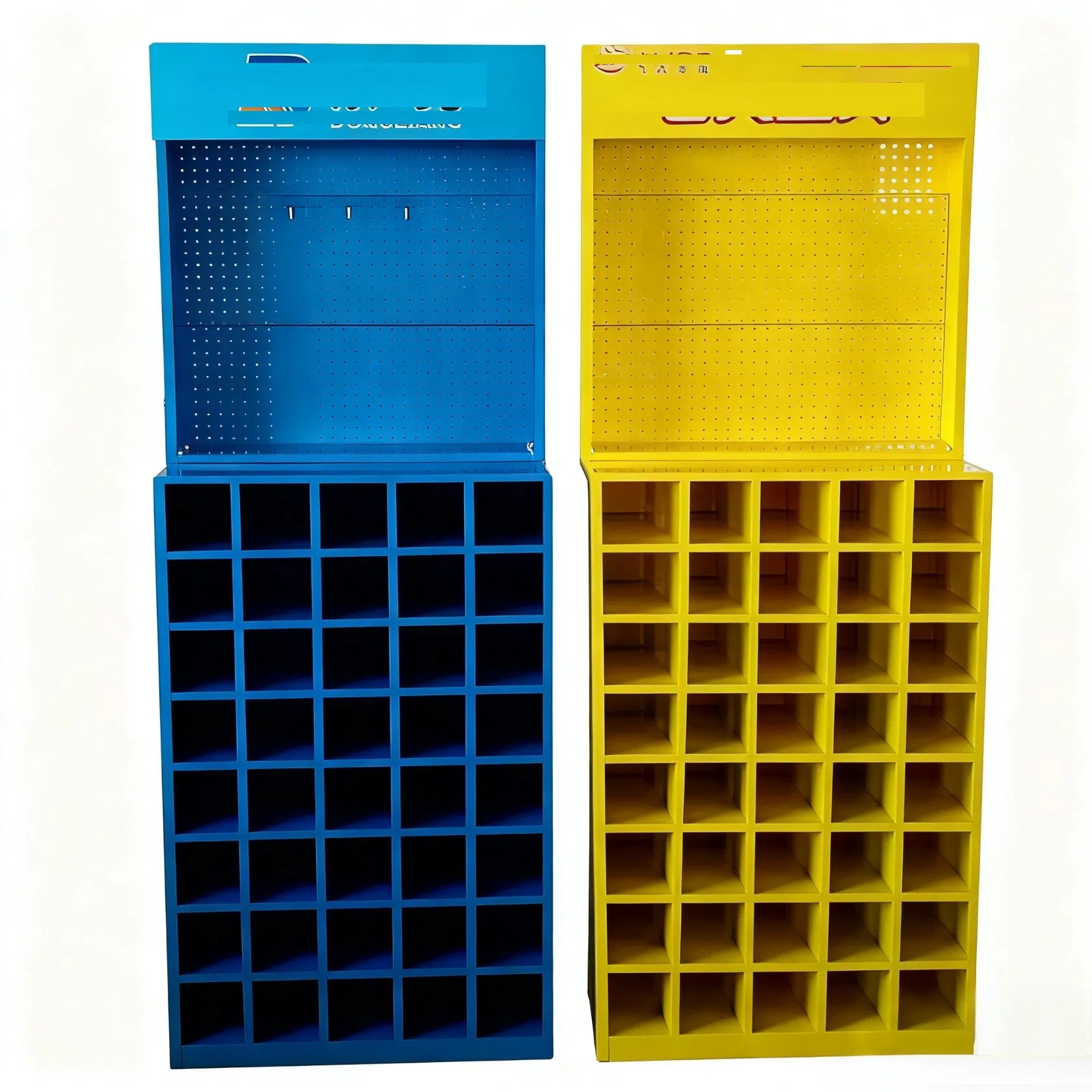 Sturdy Workshop Hole Plate Rack for Tools and Accessories Display Rack