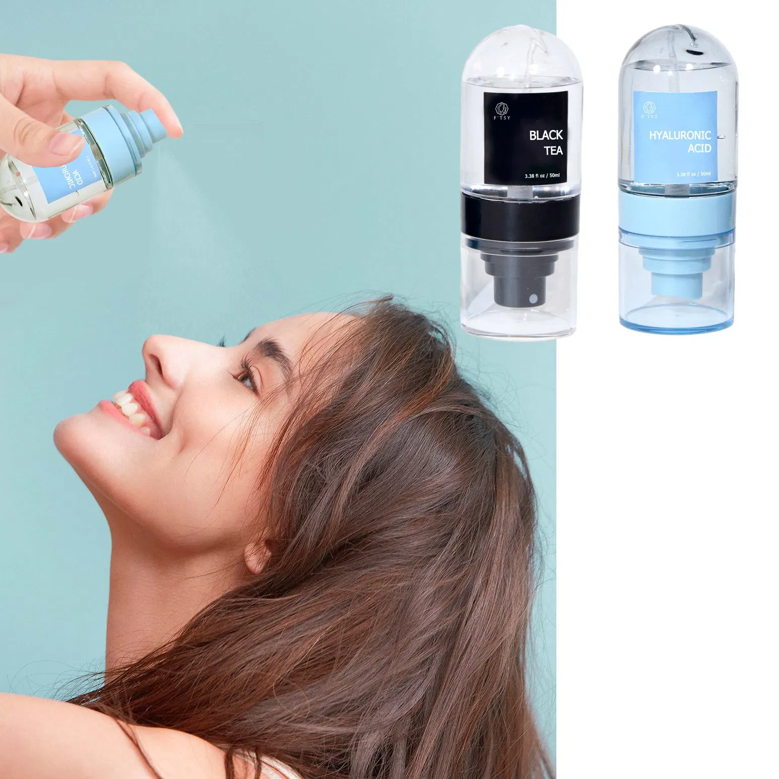 Directly Factory Skincare Vegan Organic Natural Matte Moisturizing Easy to Dry Face Makeup Setting Mist Spray