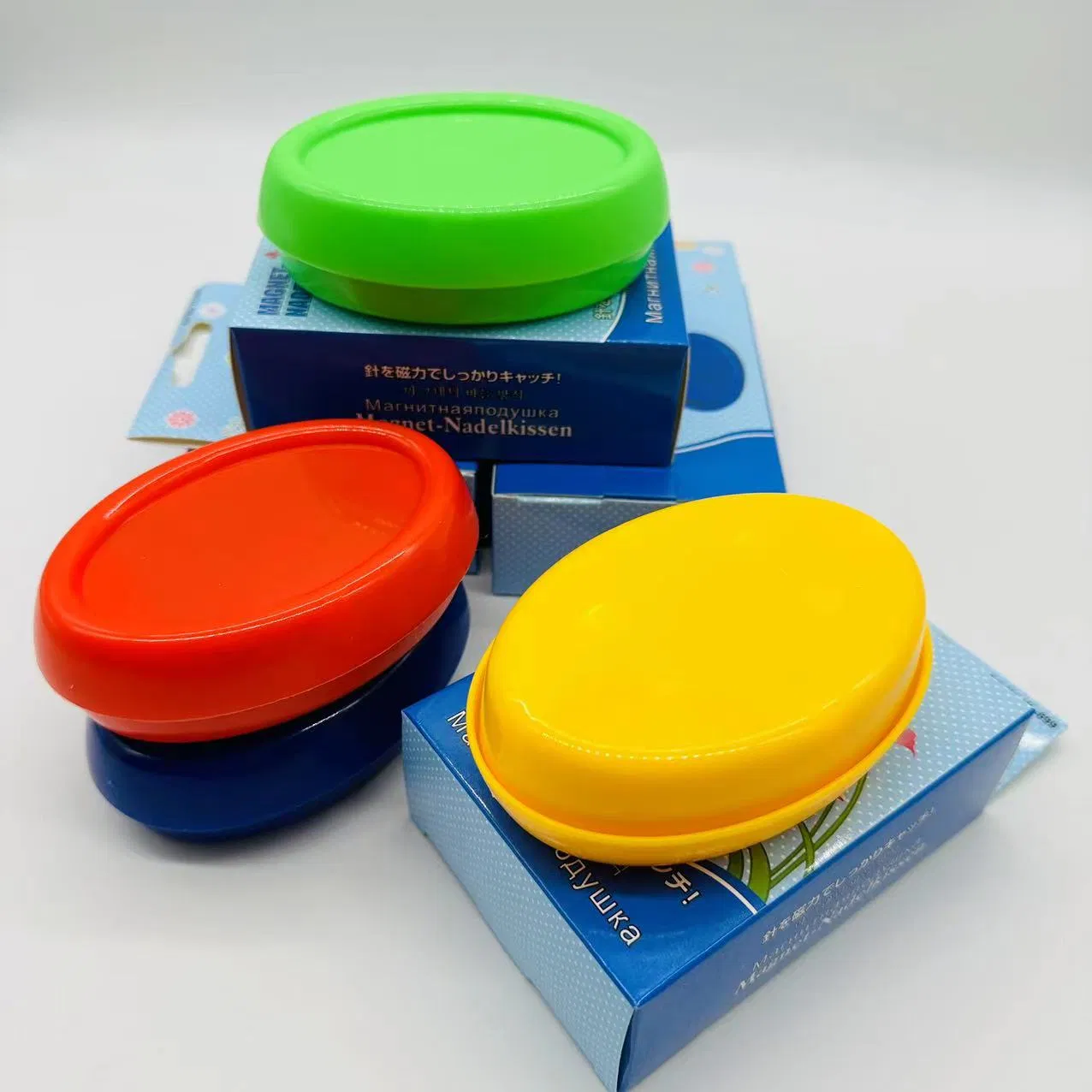 DIY Sewing Accessories Colorful Needle Magnet Box