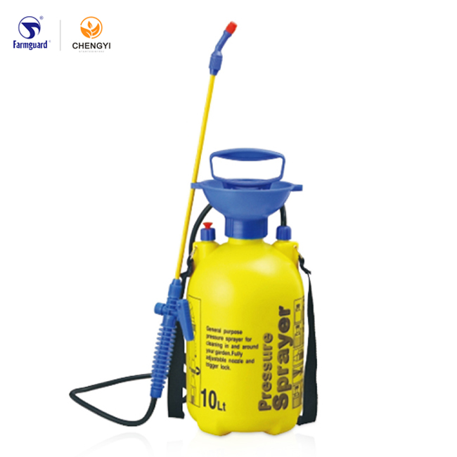 Farmguard 5L 8L 10L Pressure Sprayer Home Use Plastic Pressure Sprayer with Shoulder Strap for Garden Irrigation