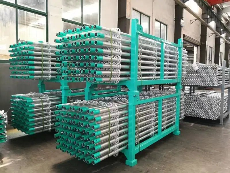 Rapid Scaffolding Heavy Duty Layher HDG/Painted/Powder Coated Galvanized Scaffold System Price Standard Ledger Brace Ringlock Steel Scaffolding for Sale