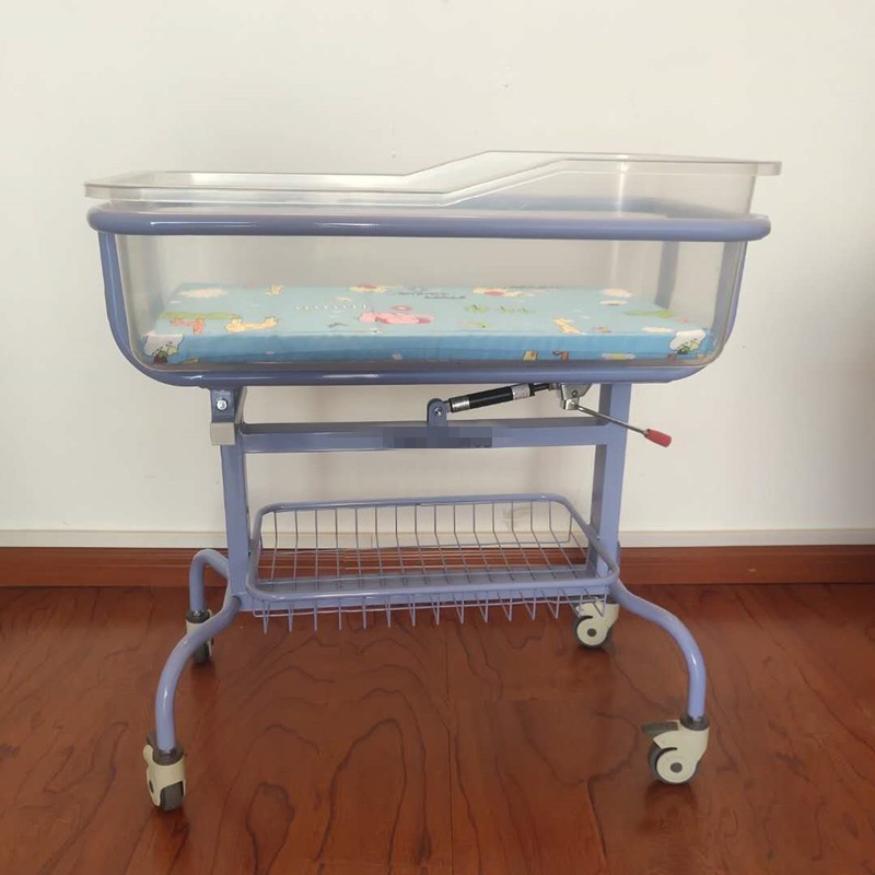 Hospital Specific Mobile Baby Crib, Postpartum Center, Multi-Functional Hospital Baby Stroller, Newborn Baby Stroller