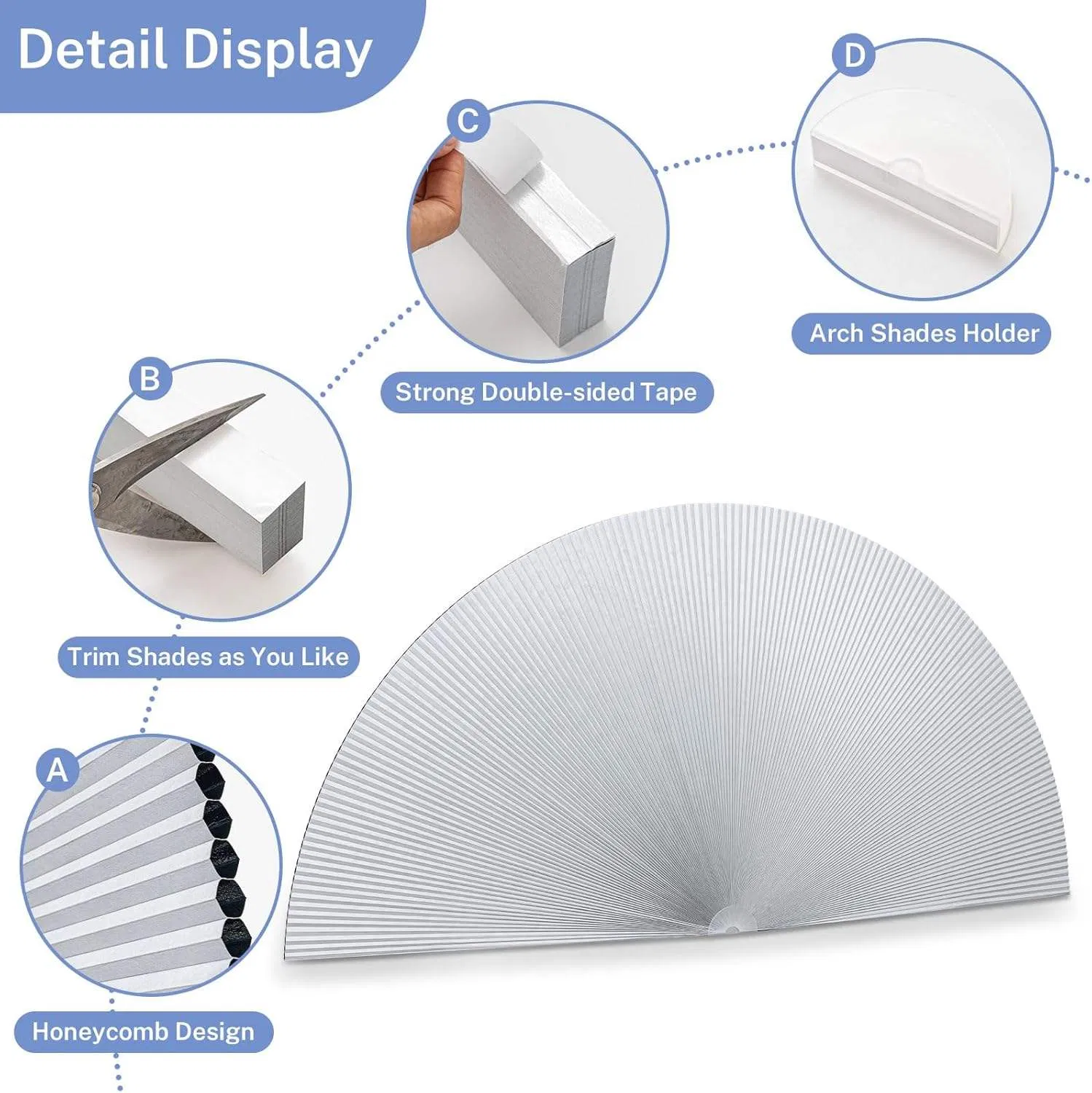 Arch Window Shade Blackout Half Round Arch Window Blinds Blinds