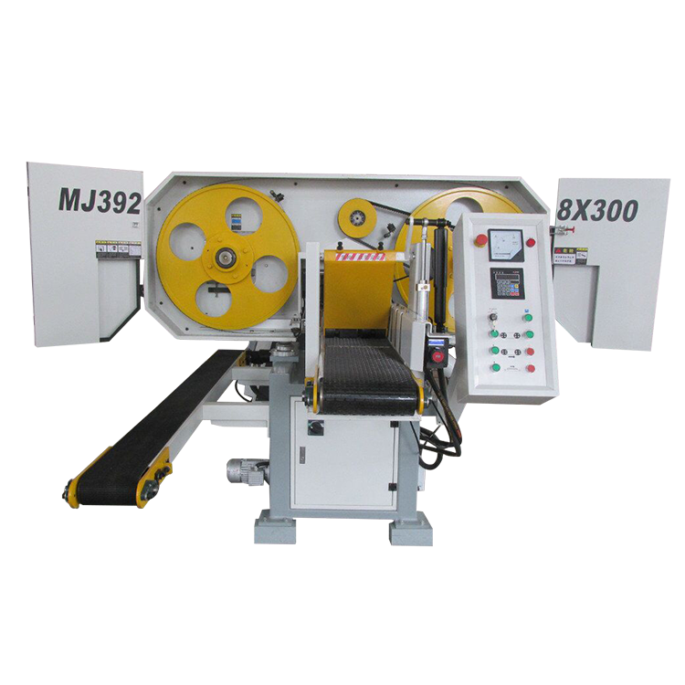 Ленточная пила по дереву горизонтальная для полов