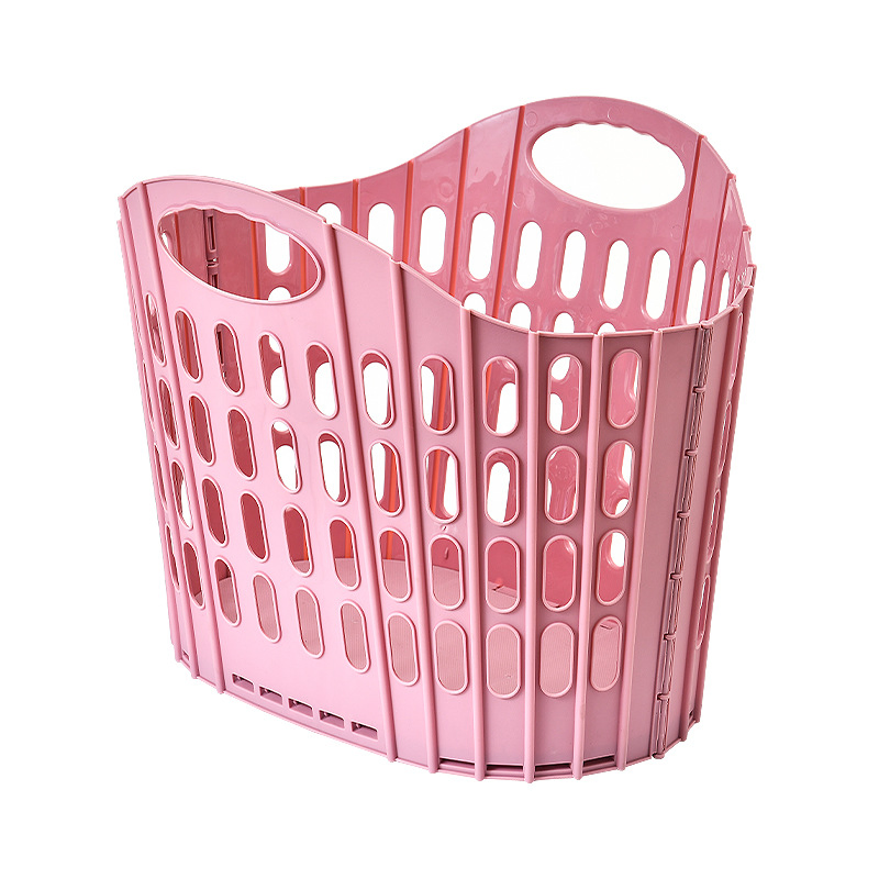 Large Capacity Collapsible Storage Box Foldable Laundry Basket with Handle