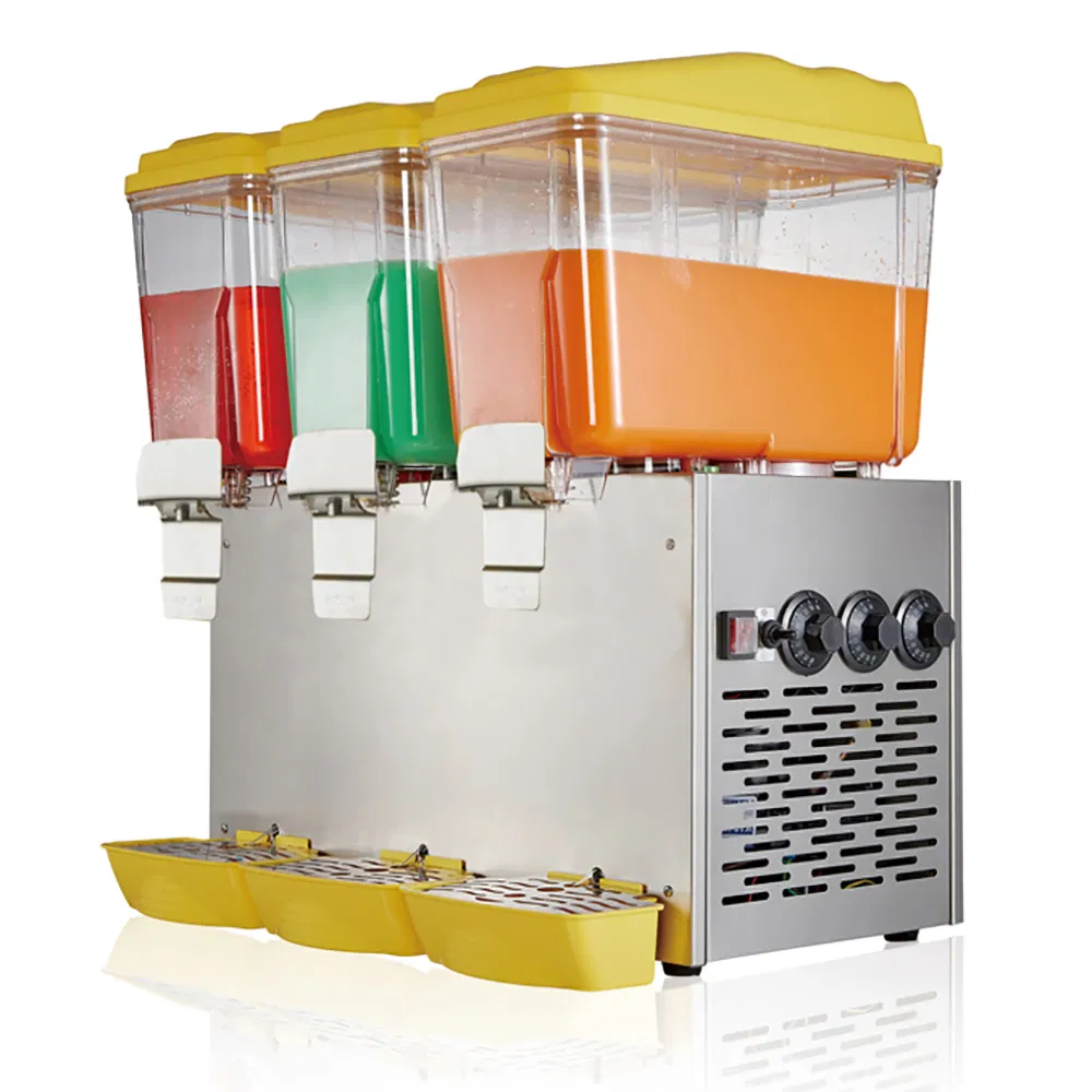 4 Tanks Beverage Commercial Juice Dispenser Cooler Beverage Dispenser Machine