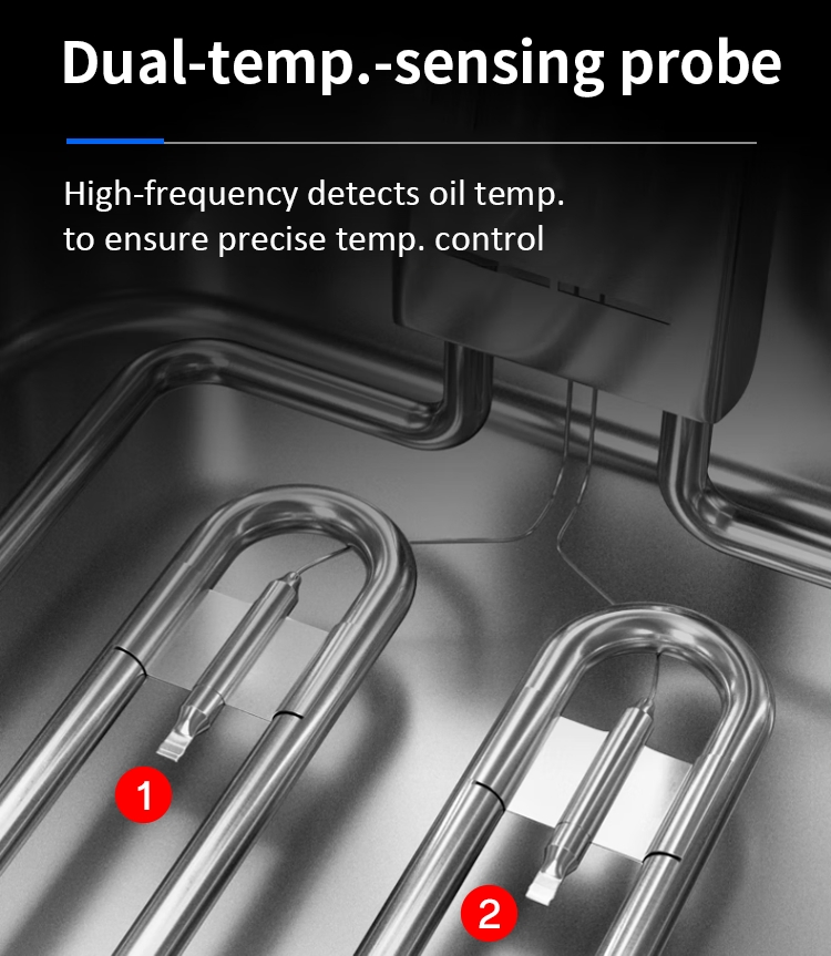 Commercial 18L High Capacity Electric Heating Professional Kitchen Single Cylinder Deep Fryer