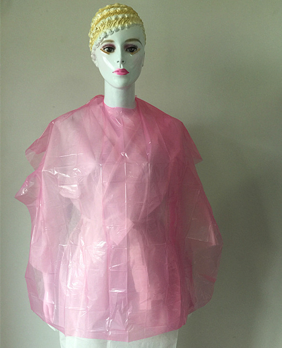 Одноразовый парикмахерский фартук LDPE