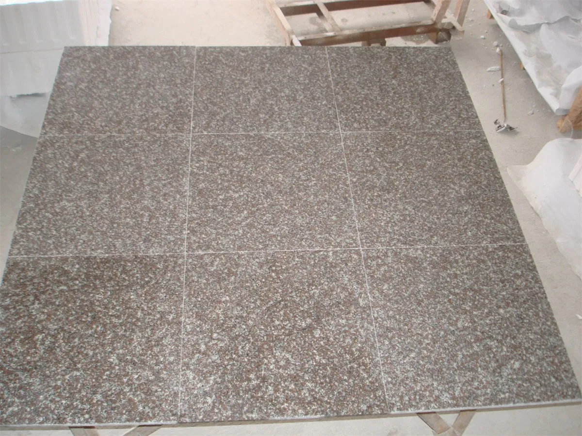 G664 Misty Brown Granite Stones Slabs for Countertops Paving Stone Granite Floor Tiles