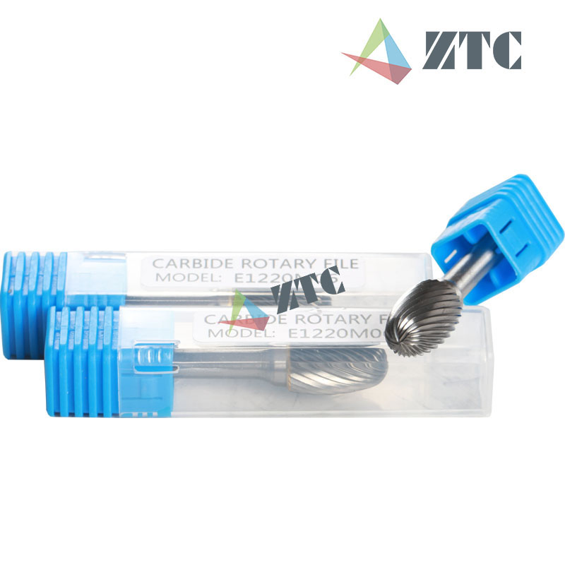 High-Speed Tungsten Carbide Rotary Files for Deburring & Shaping Metal