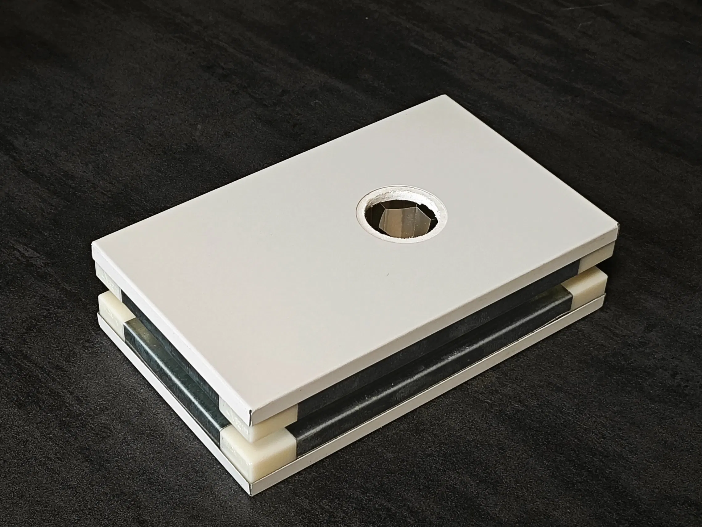 50mm Double Layer MGO Board Paper Honeycomb Sandwich Panel for Pharmaceutical Cleanroom