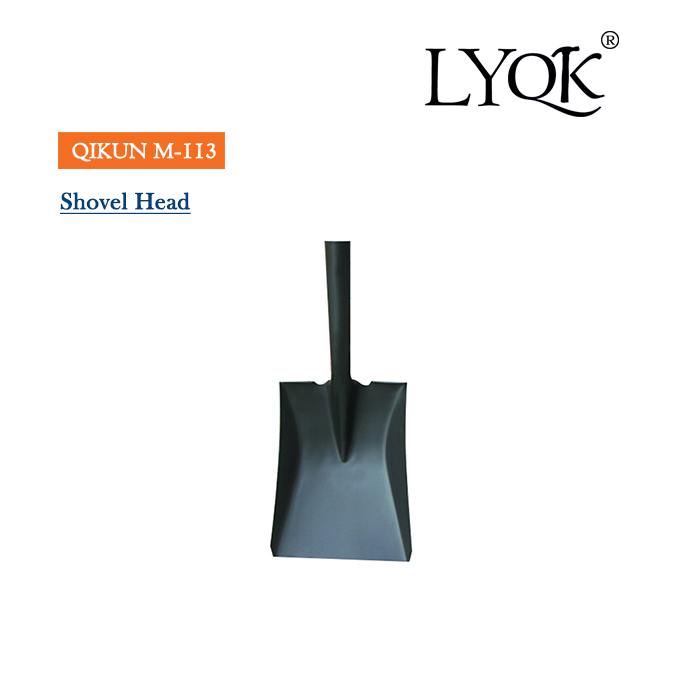 M-112 Black Plastic Sprayed Pointed Garden Tool Shovel Spade