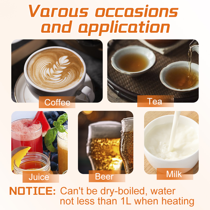 Daosheng Hotel Restaurant 13L Buffet Hot Drink Dispenser Stainless Steel Milk Coffee Juice Beer Soda Dispenser