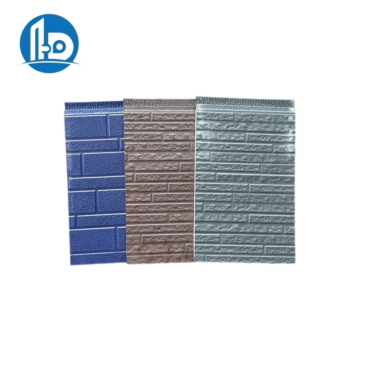 Sandwich Panel Polyurethane Insulation Board Villa Courtyard New Exterior Wall Insulation Decoration Integrated Board Waterproof and Fireproof 38.3cm Wide