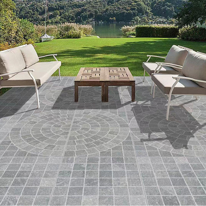 Unique Rustic Anti Slip Garden Outdoor Tiles for Stylish Patio Designs Flooring